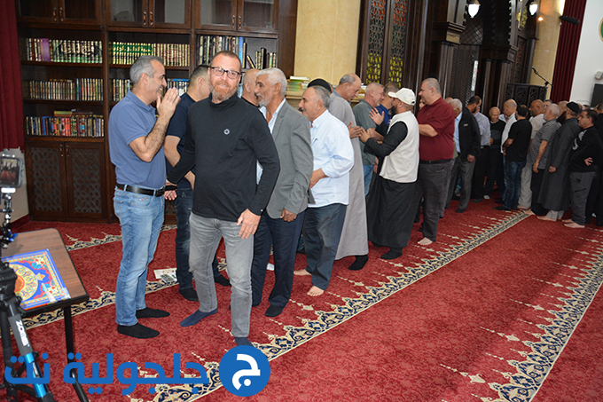 حفل لتوديع حجاج بيت الله الحرام في جلجولية